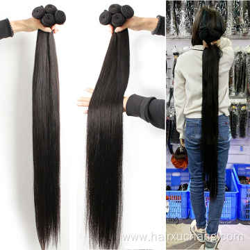 Authentic Virgin Peruvian Hair 40 Inch Extensions Human Hair